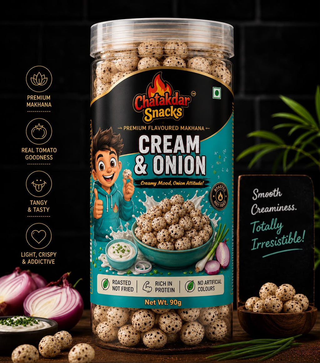 Cream & Onion Makhana