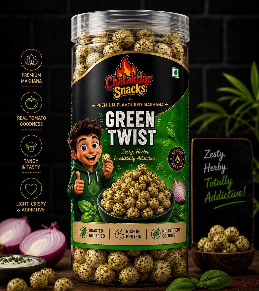 Green Twist Makhana
