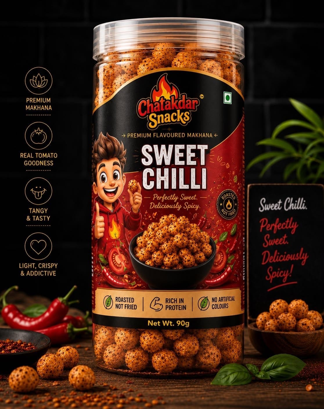 Sweet Chilli Makhana