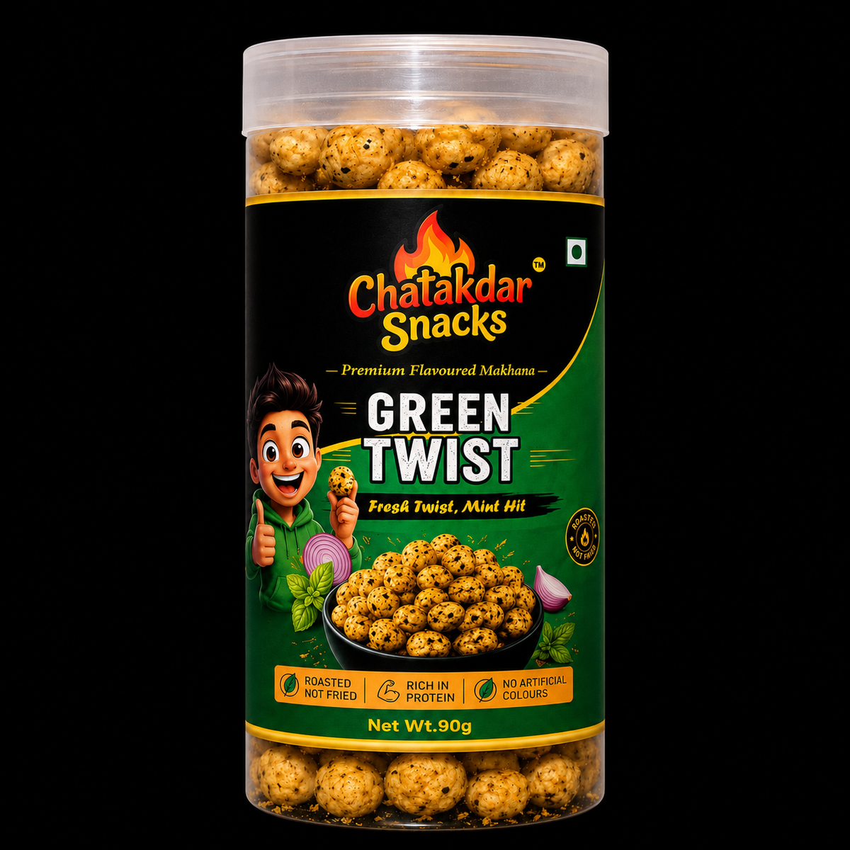 Green Twist Makhana