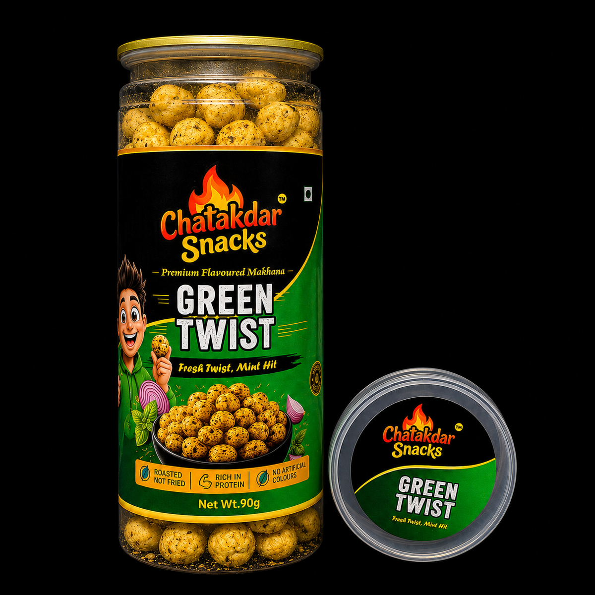 Green Twist Makhana